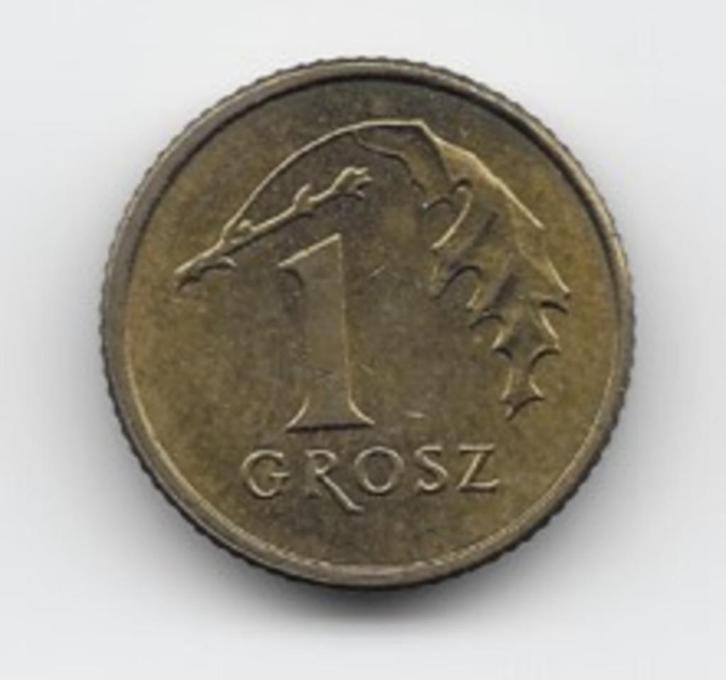 Polen 1 grosz 1992 Y# 276, Postzegels en Munten, Munten | Europa | Niet-Euromunten, Losse munt, Polen, Ophalen of Verzenden