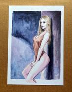 Manara - Kunstillustratie - Elle Fanning, Verzenden, Nieuw