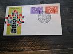 FDC Frankrijk Europa 1962 onbeschreven, Postzegels en Munten, Postzegels | Eerstedagenveloppen, Ophalen of Verzenden, Onbeschreven