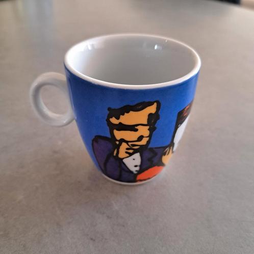 Kopje Herman Brood, gesigneerd, Huis en Inrichting, Keuken | Servies, Zo goed als nieuw, Kop(pen) en/of Schotel(s), Overige stijlen