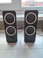 Logitech PC Speakers - Goed Geluid!, Audio, Tv en Foto, Luidsprekers, Gebruikt, Minder dan 60 watt, Front, Rear of Stereo speakers