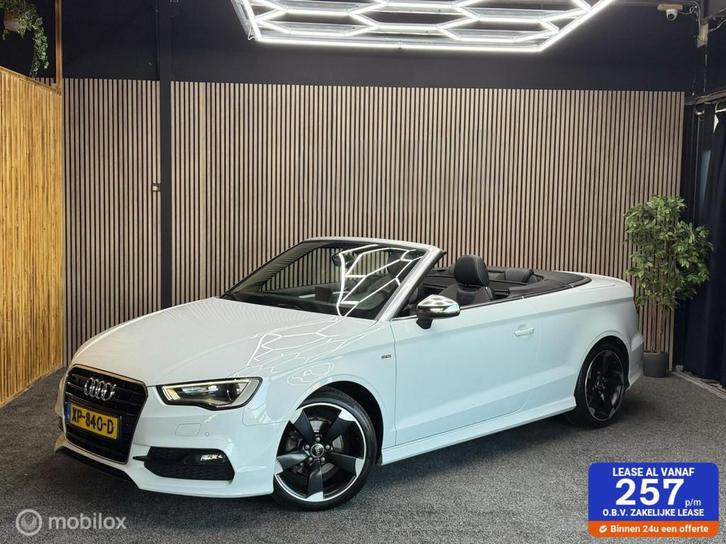 Audi A3 Cabriolet 1.4 TFSI Pro S-line | B&O|PDC|LED|Navi|19, Auto's, Audi, Bedrijf, Te koop, A3, ABS, Adaptive Cruise Control