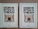 Joodsche Riten en Symbolen. 2 delen. De Vries, Rabbijn., Boeken, Ophalen of Verzenden, Gelezen
