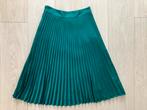 Sezane plissé rok emerald groen labelmt 38 draagmt 36 S zgan, Ophalen of Verzenden, Zo goed als nieuw, Maat 36 (S), Sezane