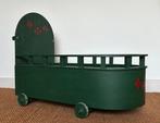 Uniek vintage houten poppenmeubel, -bed, -wagen, -ledikant, Kinderen en Baby's, Speelgoed | Houten speelgoed, Ophalen, Gebruikt