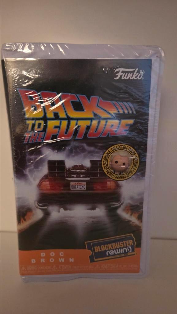 FUNKO POP REWIND: BACK TO THE FUTURE - DOC BROWN, Verzamelen, Poppetjes en Figuurtjes, Nieuw, Ophalen of Verzenden