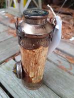 Antieke Betelnoot Strooier Been & Koper, ca. 1930, Ophalen of Verzenden