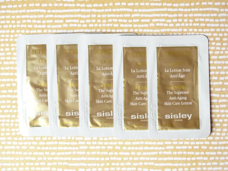 Sisley Supremya La Nuit Ani-Aging Skin Care Lotion (5 proefj, Sieraden, Tassen en Uiterlijk, Uiterlijk | Gezichtsverzorging, Nieuw