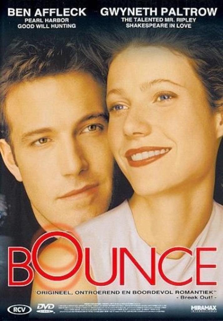 Originele DVD Bounce, Cd's en Dvd's, Dvd's | Drama, Gebruikt, Drama, Vanaf 12 jaar, Ophalen of Verzenden