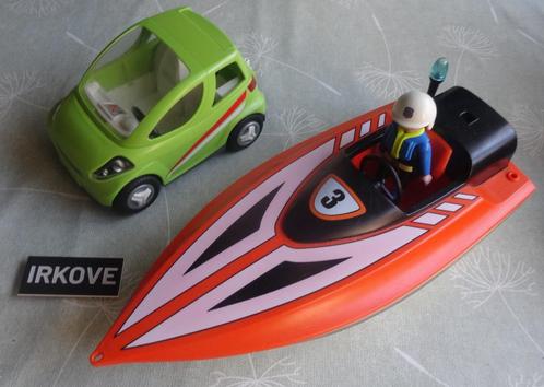 PLAYMOBIL * SPEEDBOOT EN Auto *, Kinderen en Baby's, Speelgoed | Playmobil, Zo goed als nieuw, Los playmobil, Verzenden