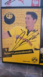 Spelerskaart Lewandowski + originele handtekening, Verzamelen, Ophalen of Verzenden, Zo goed als nieuw