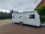 Luxe Dethleffs Beduin 510 DB, Caravans en Kamperen, Particulier, 5 tot 6 meter, 1250 - 1500 kg, Hefbed
