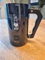 Bialetti Melkopschuimer (zwart), Ophalen of Verzenden, Gebruikt, Elektrische melkopschuimer