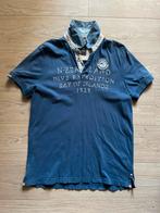 Polo heren, maat L, blauw, NewZealandAuckland, Maat 52/54 (L), New Zealand Auckland, Blauw, Ophalen of Verzenden