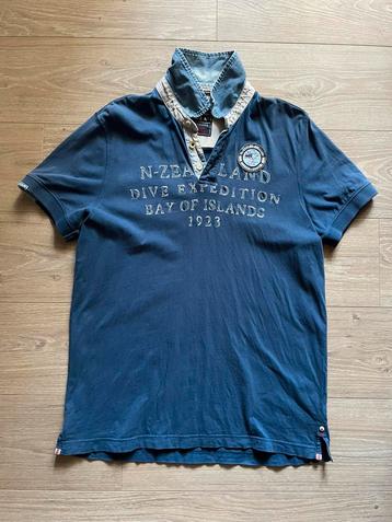 Polo heren, maat L, blauw, NewZealandAuckland beschikbaar voor biedingen
