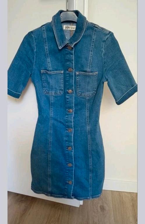 Getailleerde Zara spijkerjurkje maat XS, Kleding | Dames, Jurken, Zo goed als nieuw, Maat 34 (XS) of kleiner, Blauw, Boven de knie