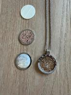 Mi moneda de luxe ketting pendant munten, Sieraden, Tassen en Uiterlijk, Ophalen of Verzenden, Zo goed als nieuw, Zilver, Zilver