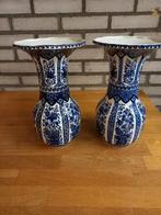 Delftsblauwe Trompet Vazen, Antiek en Kunst, Ophalen