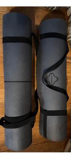 2 x pilates trainings mat grijs 15 euro samen, Ophalen of Verzenden, Zo goed als nieuw, Yogamat