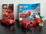 Lego Ferrari 30193 en Lego City 60262 auto's. Compleet., Ophalen of Verzenden, Zo goed als nieuw, Complete set, Lego