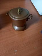 Koperen fonduepan, Antiek en Kunst, Ophalen of Verzenden