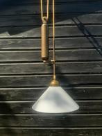 Pendel - Hanglamp - (Pendellamp / Messing contragewicht), Ophalen of Verzenden