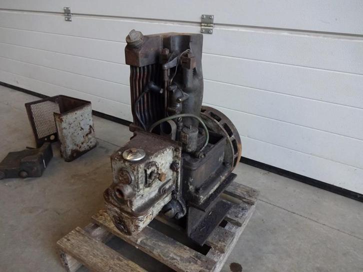 onderdelen Bernard benzine motor, oldtimer, Doe-het-zelf en Verbouw, Gereedschap | Machine-onderdelen en Toebehoren, Gebruikt