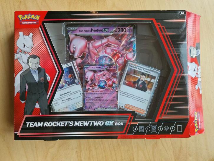 Mewtwo EX Box - Geen Pakjes, Wel Extra's!, Hobby en Vrije tijd, Verzamelkaartspellen | Pokémon, Zo goed als nieuw, Overige typen