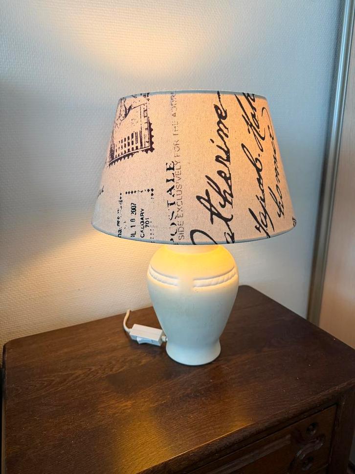 2 Tafellampen, Huis en Inrichting, Lampen | Tafellampen, Gebruikt, Minder dan 50 cm, Ophalen