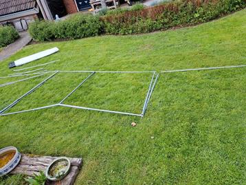 Losstaand vrijstaand verstelbaar frame uitbouw erker zijtent beschikbaar voor biedingen