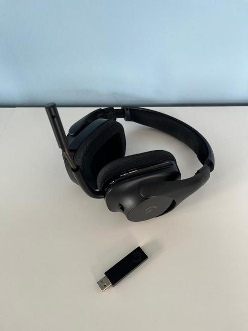 Logitech G533 wireless gaming headset, Computers en Software, Headsets, Gebruikt, Over-ear, Draadloos, Gaming headset, Ophalen of Verzenden