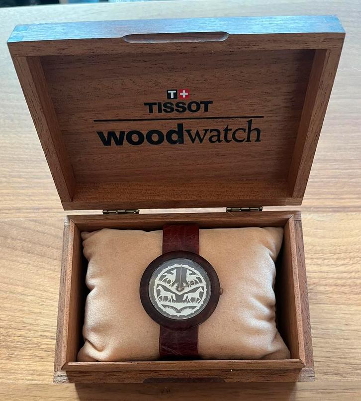 Tissot Woodwatch (Limited Edition, Barbara Seiler 554/999), Sieraden, Tassen en Uiterlijk, Horloges | Dames, Gebruikt, Polshorloge