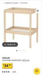 IKEA Sniglar commode/ verschoontafel, Kinderen en Baby's, Kinderkamer | Commodes en Kasten, Gebruikt, Minder dan 75 cm, 50 tot 70 cm