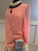 Zalmroze Tuniek, Ophalen of Verzenden, Zo goed als nieuw, Maat 38/40 (M), Roze