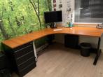 Thuiswerk hoekburo, Huis en Inrichting, Bureaus, Ophalen, Gebruikt, Bureau