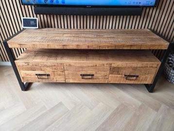 TV Meubel Mango Hout Industrieel beschikbaar voor biedingen