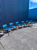 6 x vintage eetkamerstoelen lubke stoelen, Ophalen, Gebruikt, C, C