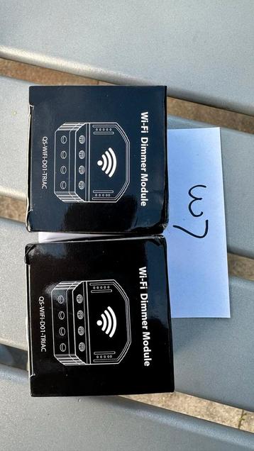 2x Wifi Dimmer Module - Tuya - Smarthome beschikbaar voor biedingen
