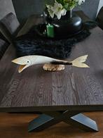 Decoratieve vis gemaakt uit hoorn, Huis en Inrichting, Woonaccessoires | Wanddecoraties, Ophalen of Verzenden, Zo goed als nieuw