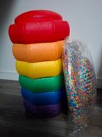 Stepping Stones Stapelstenen Nieuw en Balance Board, Kinderen en Baby's, Speelgoed | Educatief en Creatief, Ophalen of Verzenden