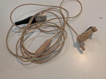 Audio-Technica BP896 dasspeld / lavalier microfoon beige beschikbaar voor biedingen