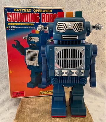 Antieke Sounding robot van Horikawa in doos beschikbaar voor biedingen