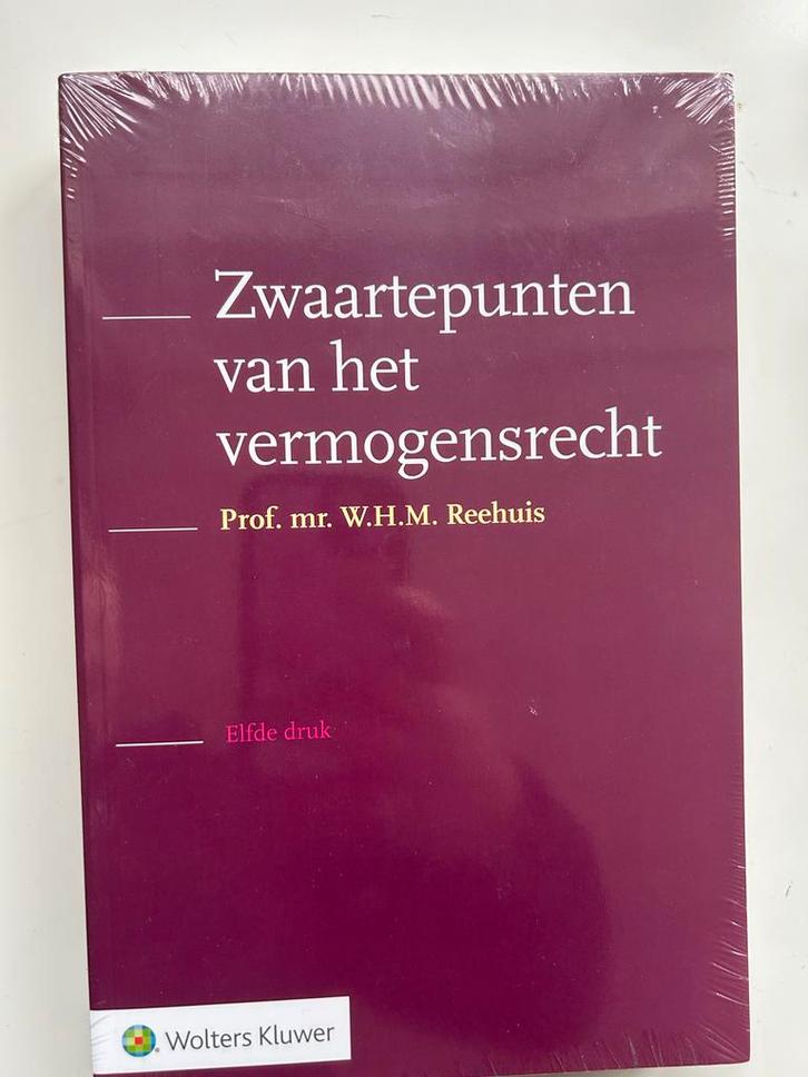 Zwaartepunten van het vermogensrecht, 11e druk - Gloednieuw, Boeken, Studieboeken en Cursussen, Nieuw, WO, Alpha, Ophalen of Verzenden