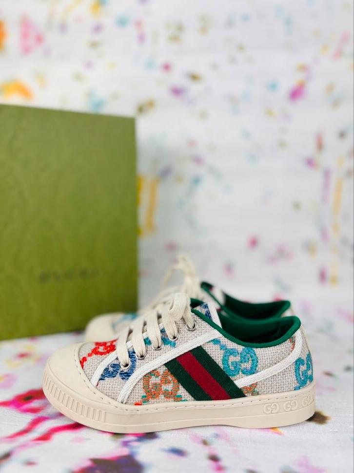 Gucci GG multicolor sneakers schoenen meisje maat 30, Kinderen en Baby's, Kinderkleding | Schoenen en Sokken, Zo goed als nieuw