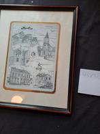 Gravure Marken, Antiek en Kunst, Kunst | Tekeningen en Foto's, Ophalen of Verzenden