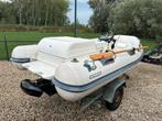 Novamarine RH 350 Mercury V6 175 PK Sport Jet + Trailer, Watersport en Boten, Rubberboten, 120 tot 200 pk, Zo goed als nieuw, Benzine