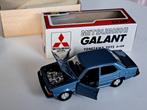 Mitsubishi motors Galant Modelauto miniatuur blauw Diapet, Ophalen of Verzenden, Nieuw, Auto