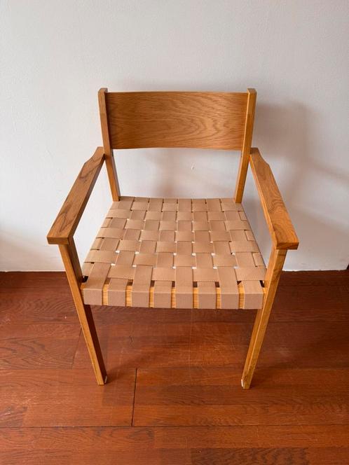 Eetkamerstoel Jysk VADEHAVET eiken 2 stuks, Huis en Inrichting, Stoelen, Zo goed als nieuw, Hout, Bruin, Ophalen