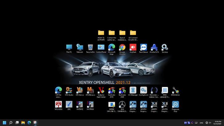 Mercedes-Benz Xentry OpenShell XDOS 06.2021, Auto diversen, Handleidingen en Instructieboekjes, Verzenden