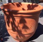 Zware terracotta bloempotten diverse modellen vorstbestendig, Gebruikt, Rond, Terracotta, Tuin
